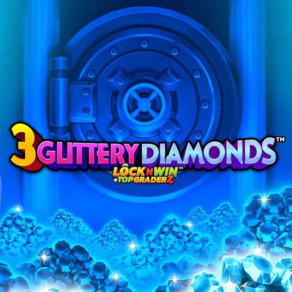 Play 3 Glittery Diamonds slot by PearFiction Studios on race-game-demo.com