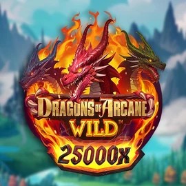 Dragons of Arcane Wild slot icon by Foxium, available at BC Game Casino