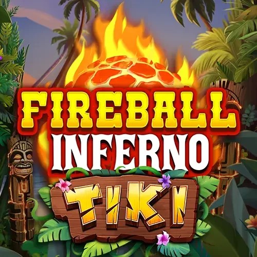Fireball Inferno Tiki game by NetEnt – logo hosted on BC Game Casino